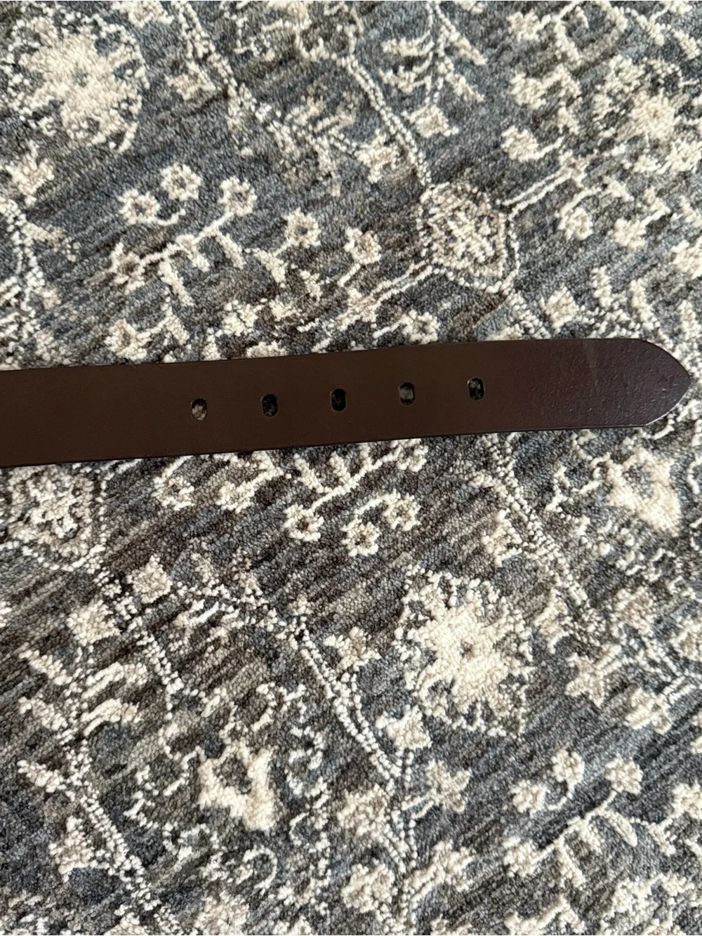 Women’s Ralph Lauren Round Buckle Genuine Leather Belt Large New